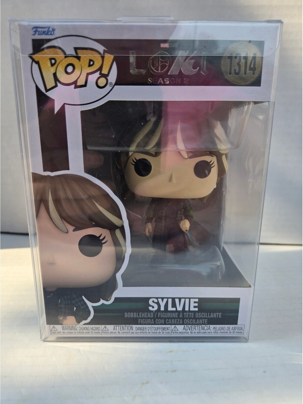 Funko Pop! Marvel Loki Season 2 Sylvie Bobblehead Figure #1314
